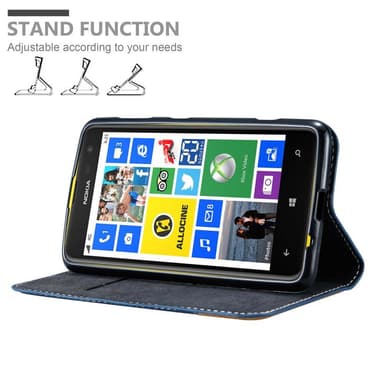 Nokia Lumia 625 Skal Fodral Case (Blå)