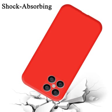 Honor X8 Skal Fodral Case (Röd)