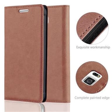 Samsung Galaxy ALPHA Skal Fodral Case (Brun)