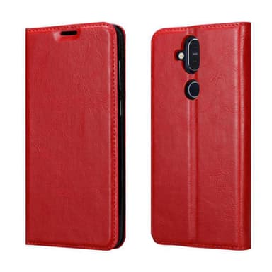 Nokia 8.1 Skal Fodral Case (Röd)