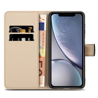 iPhone XR Plånboksfodral Skal (Svart)