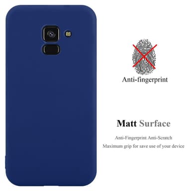Skal Samsung Galaxy A8 PLUS 2018 Fodral Case (Blå)