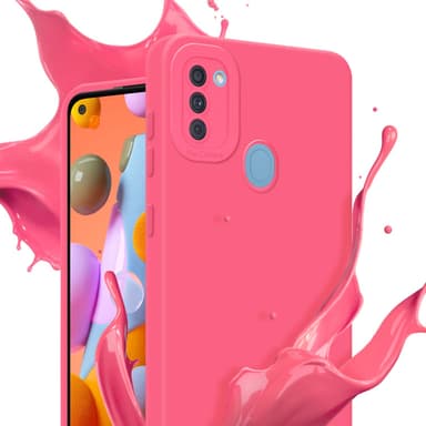 Samsung Galaxy A11 / M11 Skal Fodral Case (Röd)
