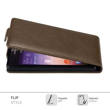 Huawei ASCEND P7 Flipfodral Skal (Brun)