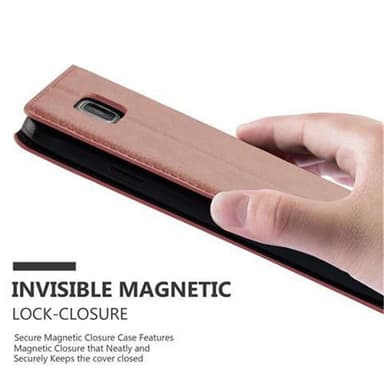 Samsung Galaxy ALPHA Skal Fodral Case (Brun)