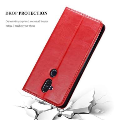 Nokia 8.1 Skal Fodral Case (Röd)