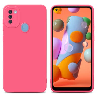 Samsung Galaxy A11 / M11 Skal Fodral Case (Röd)