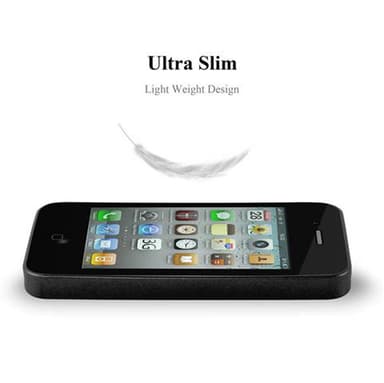 Skal iPhone 4 / 4S Fodral Case (Svart)