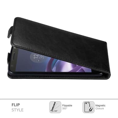 Motorola MOTO Z Flipfodral Skal (Svart)