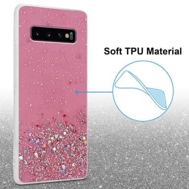 Samsung Galaxy S10 4G Skal Fodral Case (Rose)