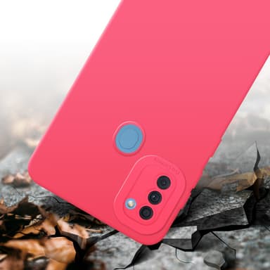 Samsung Galaxy A11 / M11 Skal Fodral Case (Röd)