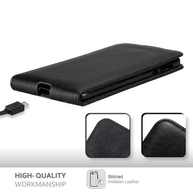 Motorola MOTO Z Flipfodral Skal (Svart)