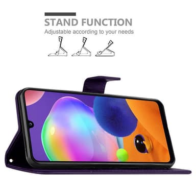 Samsung Galaxy A31 Plånboksfodral Skal (Lila)