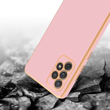 Samsung Galaxy A72 4G / 5G Skal Fodral Case (Rosa)