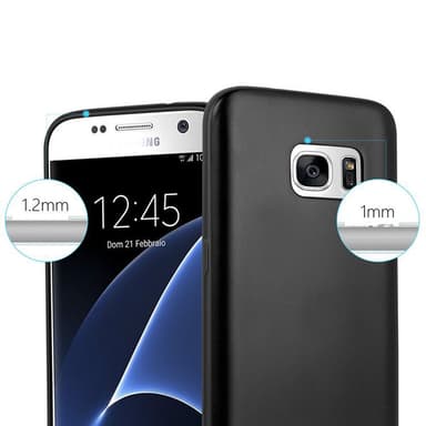 Skal Samsung Galaxy S7 Fodral Case (Svart)