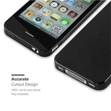 Skal iPhone 4 / 4S Fodral Case (Svart)