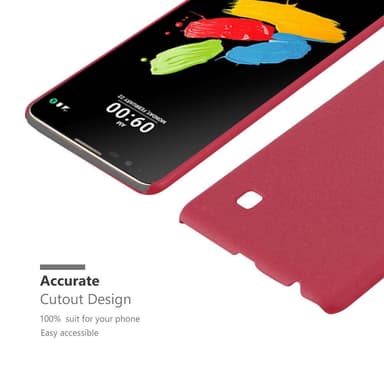 LG STYLUS 2 Skal Fodral Case (Röd)