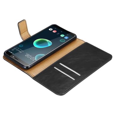 HTC Desire 12 PLUS Plånboksfodral Skal (Svart)