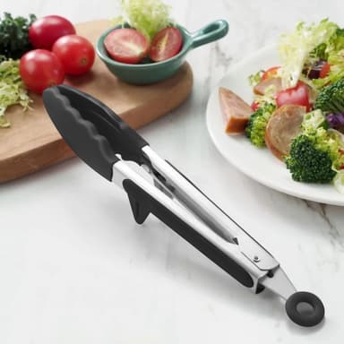 Kökstång 2 delar Set grilltång salladsbestick tänger