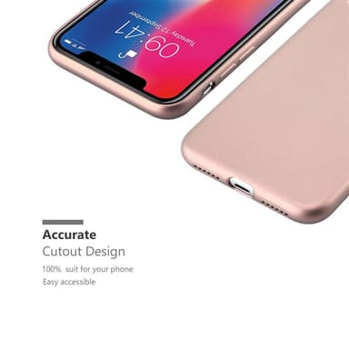 Skal iPhone X / XS Fodral Case (Rosa)