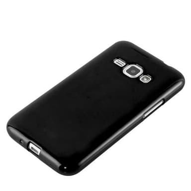 Samsung Galaxy J1 2015 Skal Fodral Case (Svart)