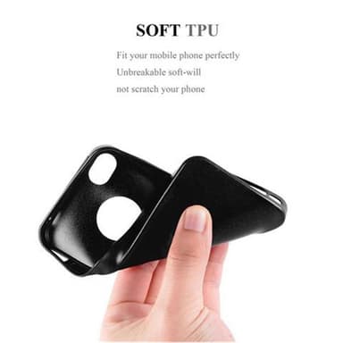 Skal iPhone 4 / 4S Fodral Case (Svart)