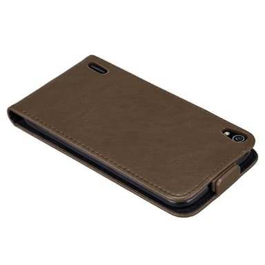 Huawei ASCEND P7 Flipfodral Skal (Brun)