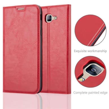 Samsung Galaxy A8 2016 Skal Fodral Case (Röd)