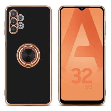 Samsung Galaxy A32 5G Skal Fodral Case (Svart)