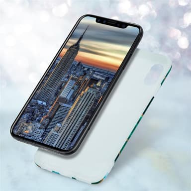 iPhone X / XS Plånboksfodral Skal (Grön)