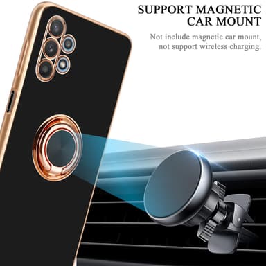 Samsung Galaxy A32 5G Skal Fodral Case (Svart)