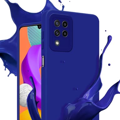 Samsung Galaxy M22 / M32 4G Skal Fodral Case (Blå)