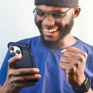 iPhone 14 PRO Skal Fodral Case (Blå)