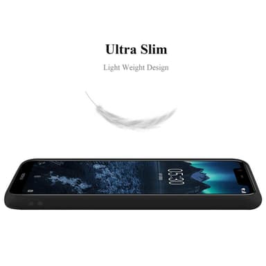 Skal Nokia 5.1 PLUS / X5 Fodral Case (Svart)
