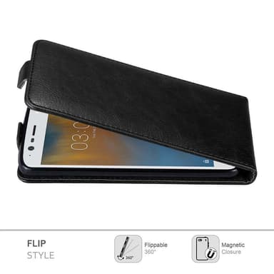 Nokia 3 2017 Flipfodral Skal (Svart)