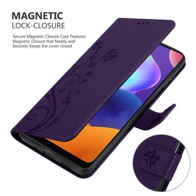 Samsung Galaxy A31 Plånboksfodral Skal (Lila)