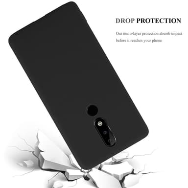 Skal Nokia 5.1 PLUS / X5 Fodral Case (Svart)