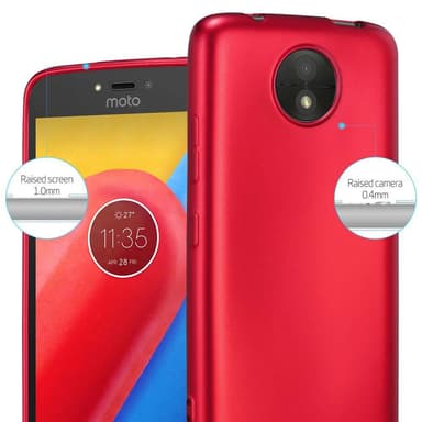 Skal Motorola MOTO C Fodral Case (Röd)