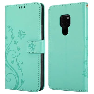 Huawei MATE 20 Plånboksfodral Skal (Turkos)
