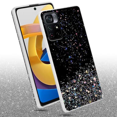 Xiaomi POCO M4 PRO 5G Skal Fodral Case (Svart)