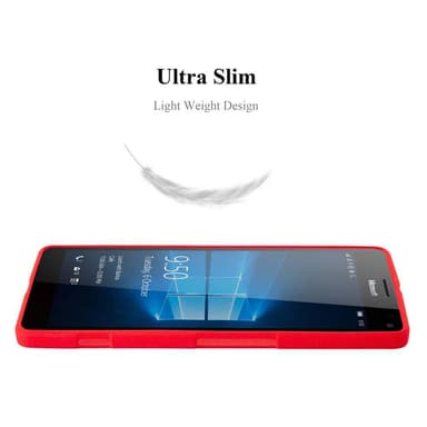 Skal Nokia Lumia 950 XL Fodral Case (Röd)