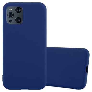 Skal Oppo FIND X3 PRO Fodral Case (Blå)