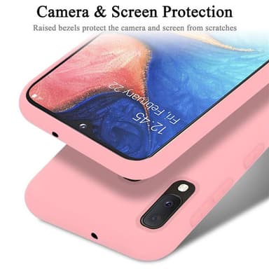 Samsung Galaxy A10e / A20e Skal Fodral Case (Rosa)