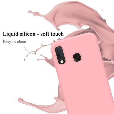 Samsung Galaxy A10e / A20e Skal Fodral Case (Rosa)