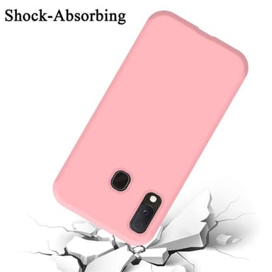 Samsung Galaxy A10e / A20e Skal Fodral Case (Rosa)