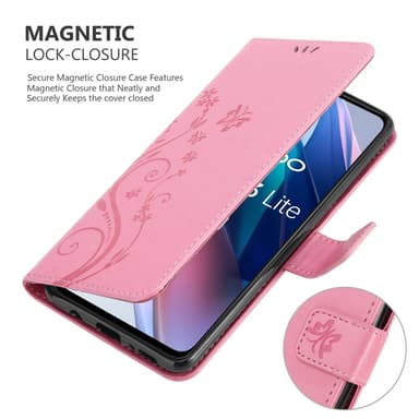 Oppo FIND X3 LITE Plånboksfodral Skal (Rosa)