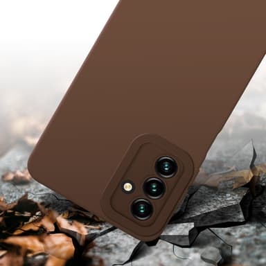Samsung Galaxy A13 5G Skal Fodral Case (Brun)