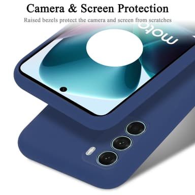 Motorola MOTO G200 5G Skal Fodral Case (Blå)