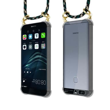 Huawei P9 Skal Fodral Kedja (Brun)