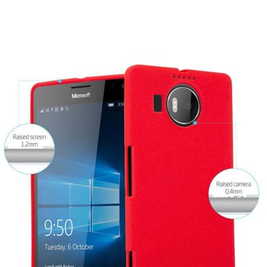 Skal Nokia Lumia 950 XL Fodral Case (Röd)